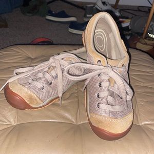 Keen Mercer Lace II Tan Khaki Performance Shoes